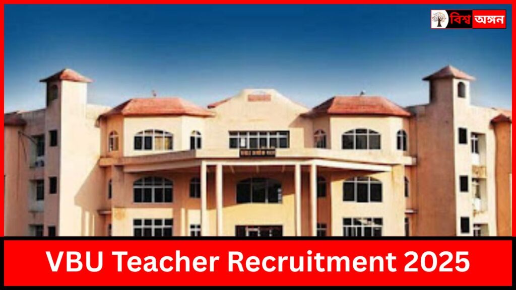 VBU Teacher Recruitment 2025